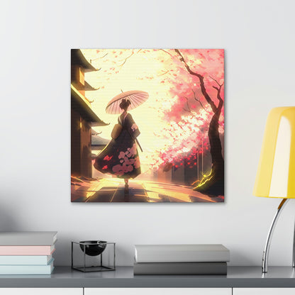 Sunshine & Sakura (Cherry Blossoms) - Fine Art Print - Canvas Gallery Wraps