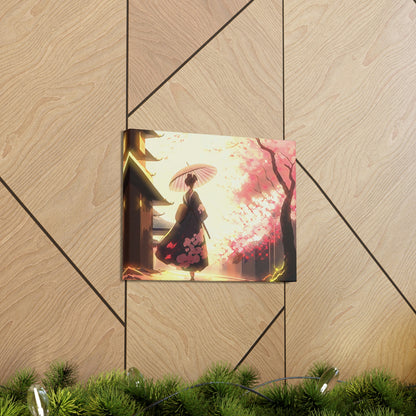 Sunshine & Sakura (Cherry Blossoms) - Fine Art Print - Canvas Gallery Wraps