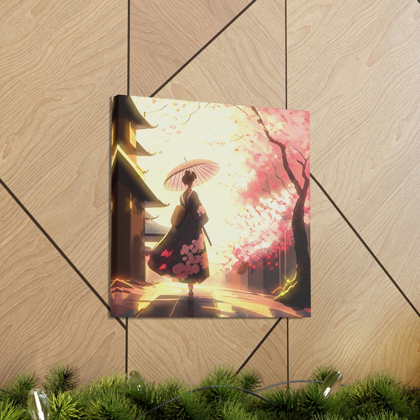 Sunshine & Sakura (Cherry Blossoms) - Fine Art Print - Canvas Gallery Wraps