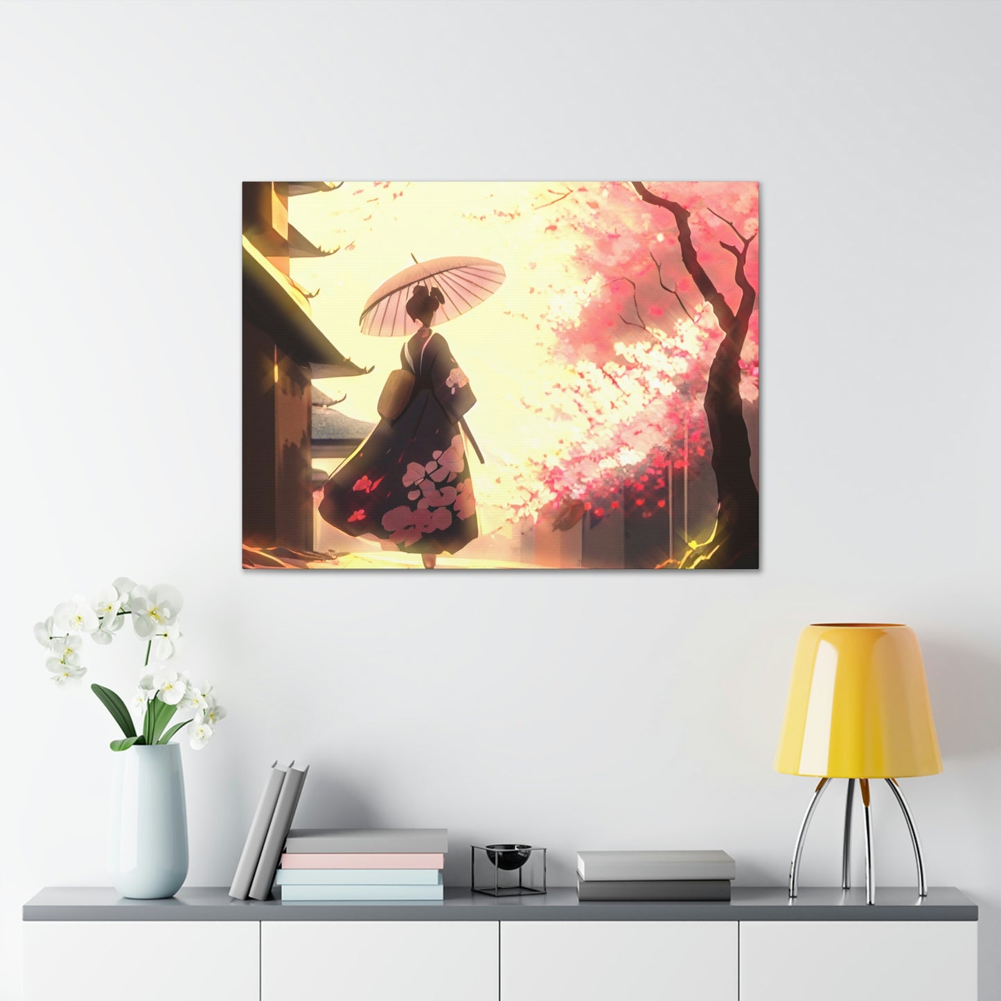 Sunshine & Sakura (Cherry Blossoms) - Fine Art Print - Canvas Gallery Wraps