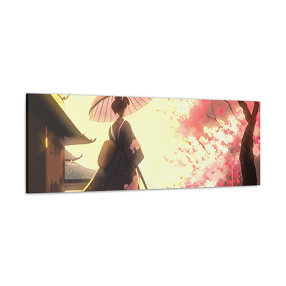 Sunshine & Sakura (Cherry Blossoms) - Fine Art Print - Canvas Gallery Wraps