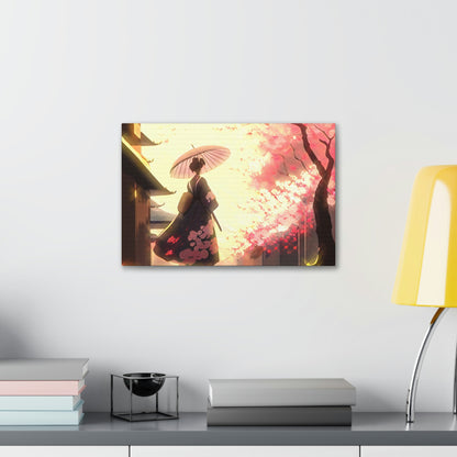 Sunshine & Sakura (Cherry Blossoms) - Fine Art Print - Canvas Gallery Wraps