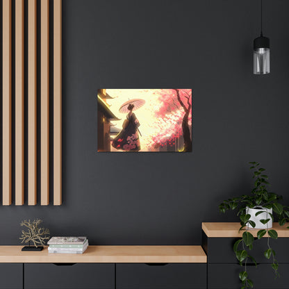 Sunshine & Sakura (Cherry Blossoms) - Fine Art Print - Canvas Gallery Wraps
