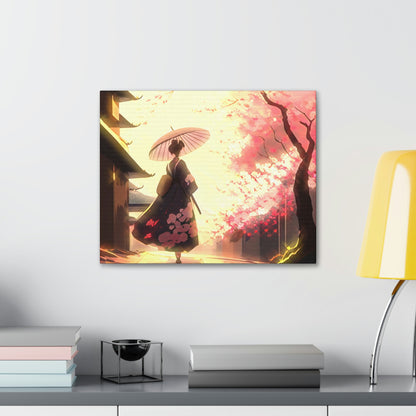 Sunshine & Sakura (Cherry Blossoms) - Fine Art Print - Canvas Gallery Wraps