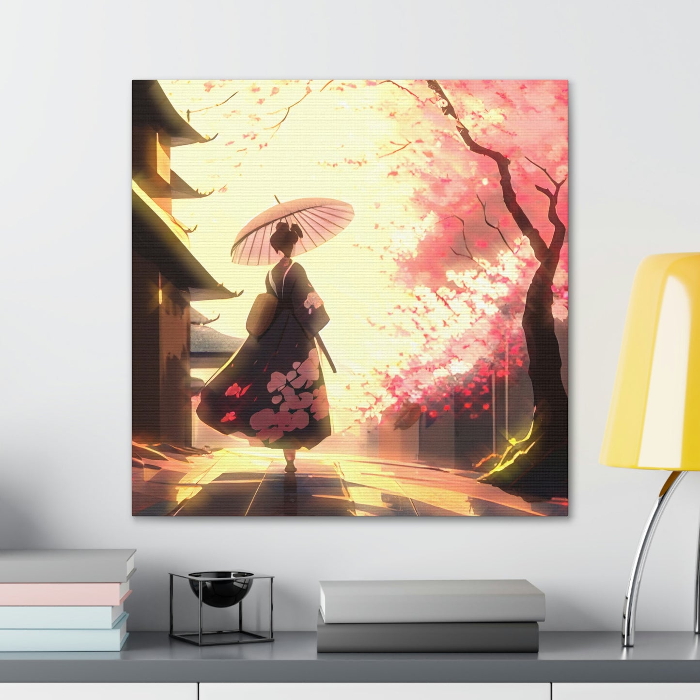 Sunshine & Sakura (Cherry Blossoms) - Fine Art Print - Canvas Gallery Wraps