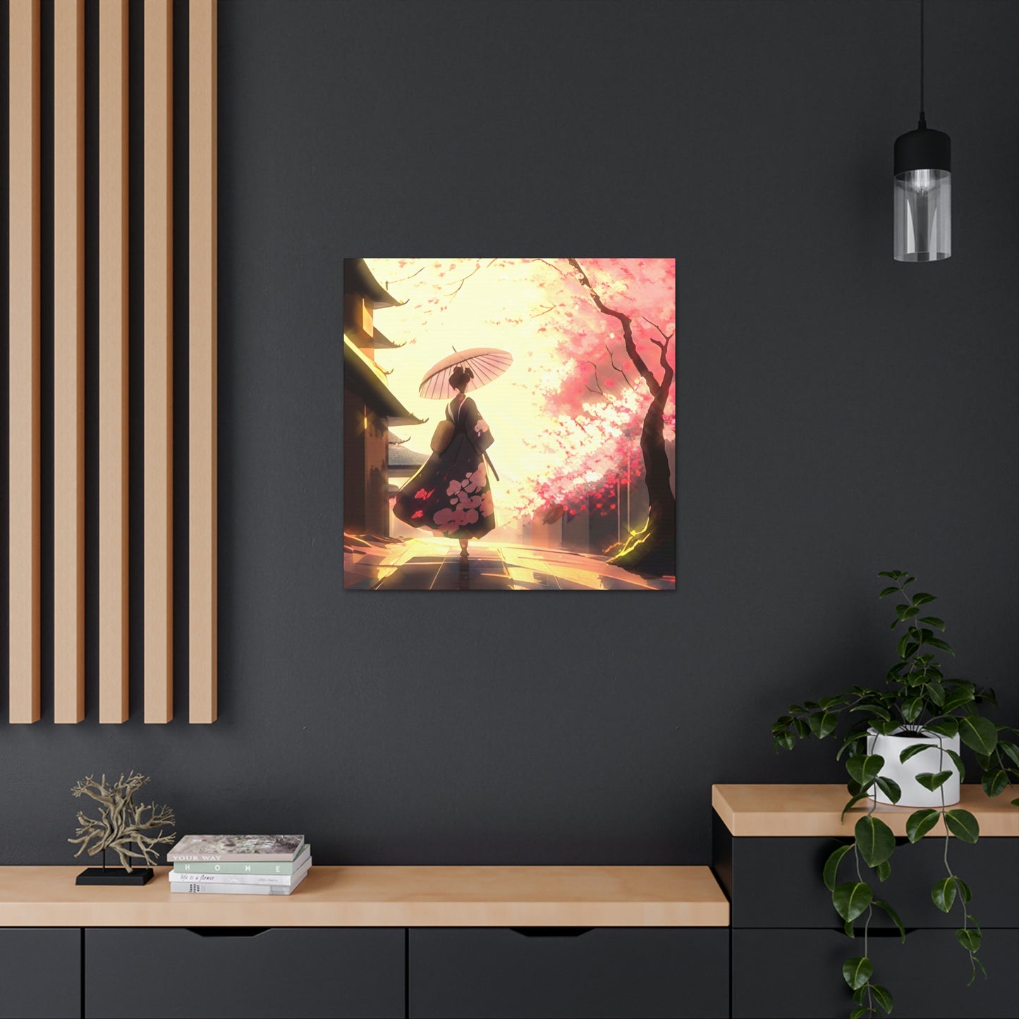 Sunshine & Sakura (Cherry Blossoms) - Fine Art Print - Canvas Gallery Wraps
