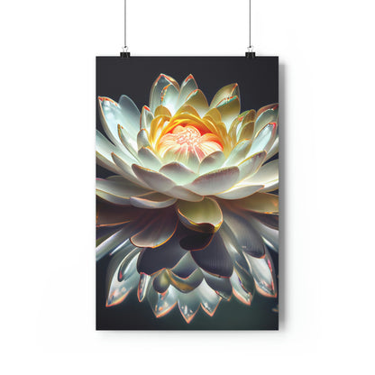 Iridescent Lotus - Giclée Art Print - Zen Home & Office Collection