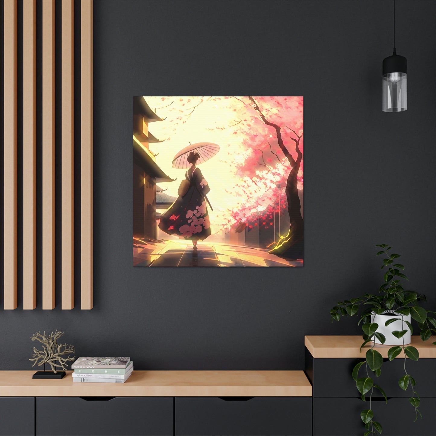 Sunshine & Sakura (Cherry Blossoms) - Fine Art Print - Canvas Gallery Wraps