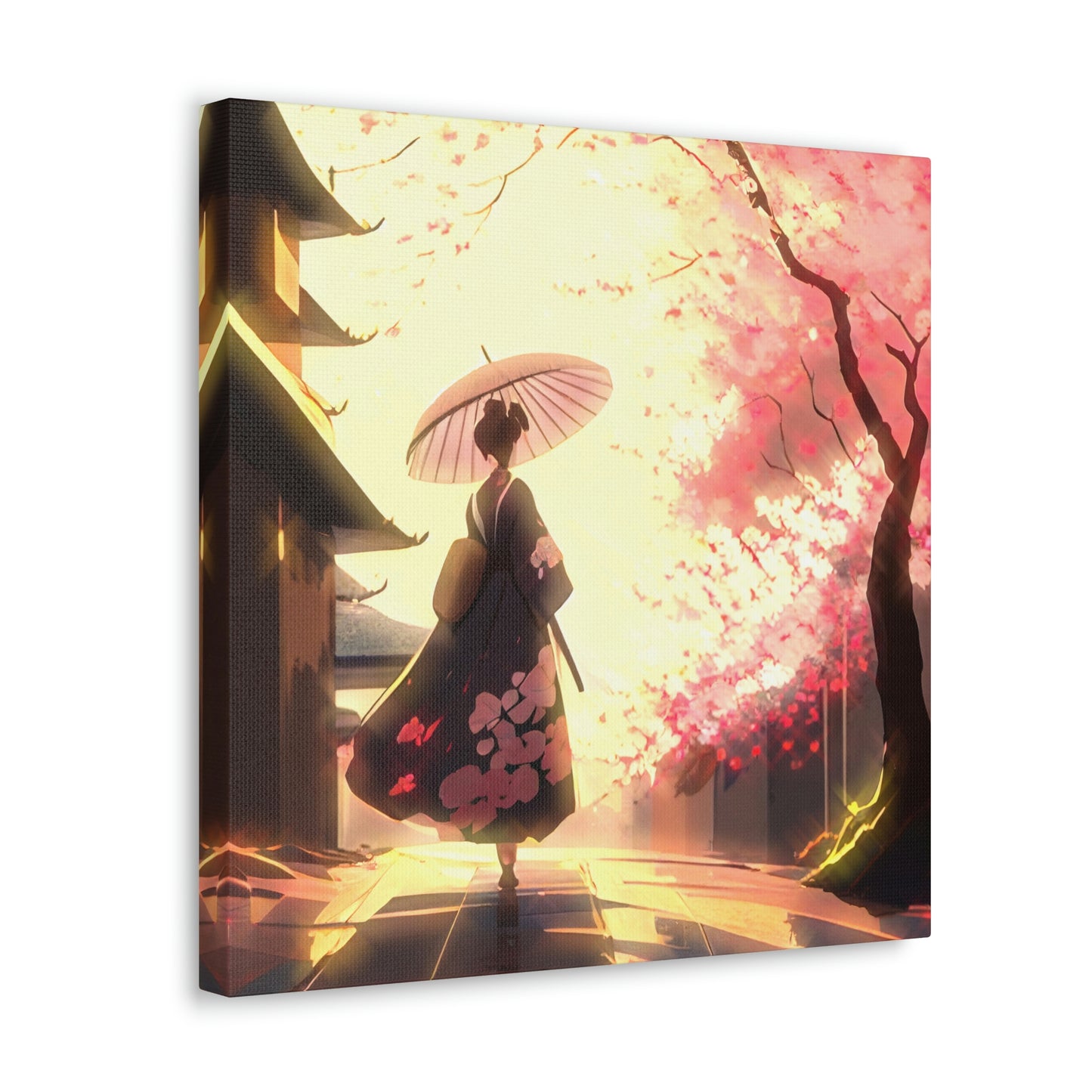 Sunshine & Sakura (Cherry Blossoms) - Fine Art Print - Canvas Gallery Wraps