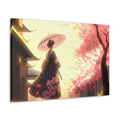 Sunshine & Sakura (Cherry Blossoms) - Fine Art Print - Canvas Gallery Wraps