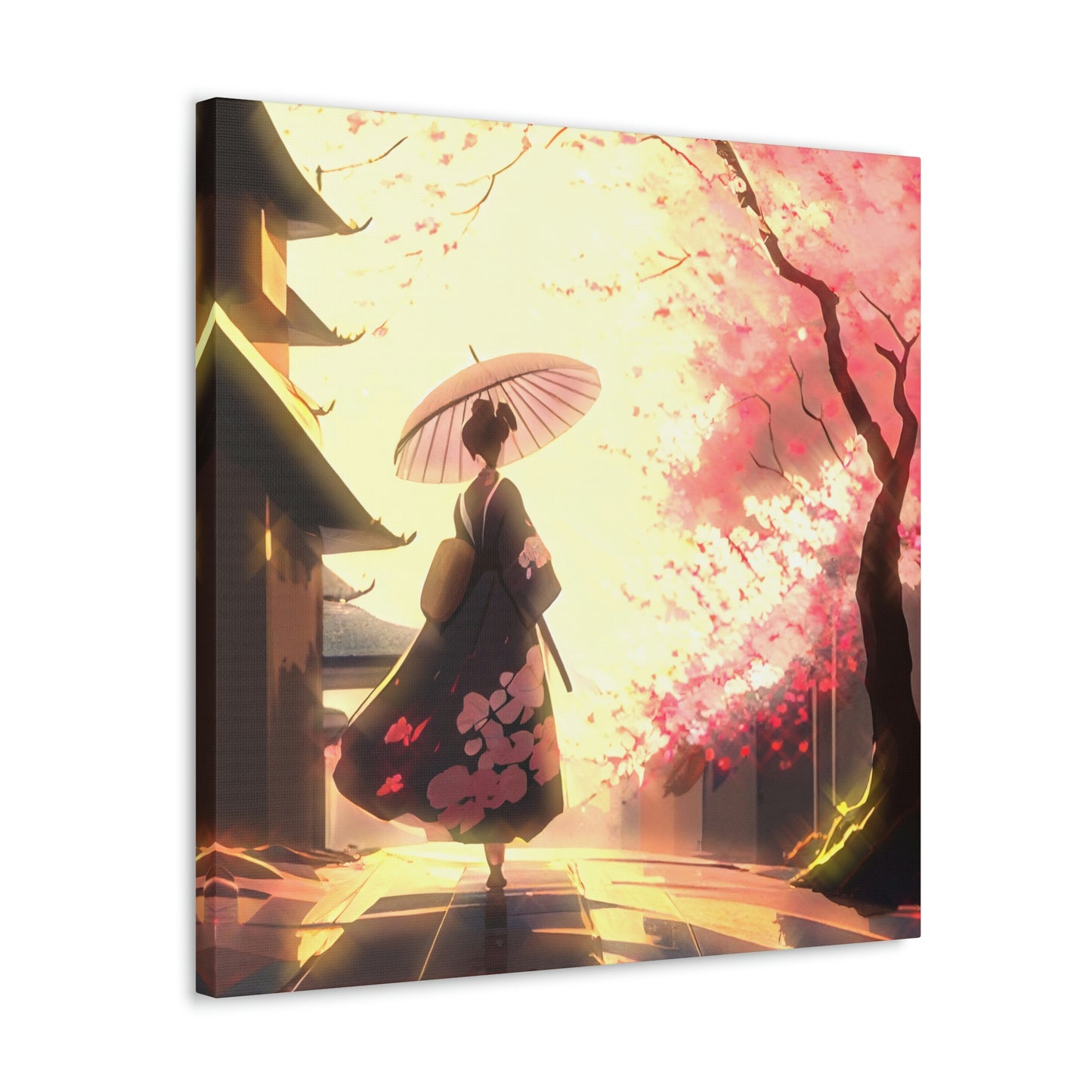 Sunshine & Sakura (Cherry Blossoms) - Fine Art Print - Canvas Gallery Wraps